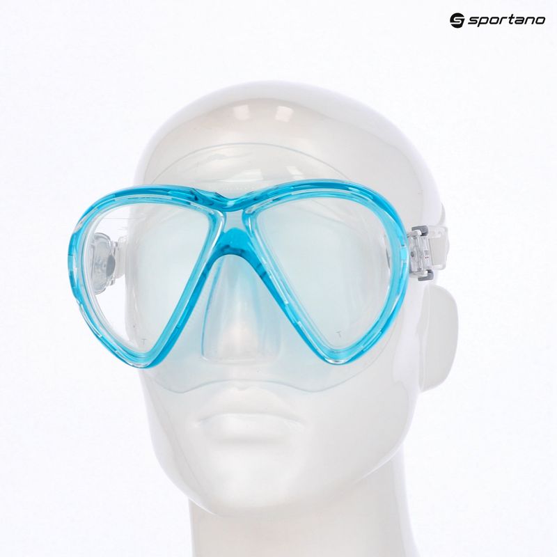 Tauchmaske Mares Marea reflex aqua/clear 3