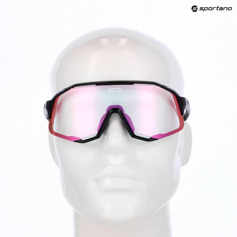 Koo Demos schwarz/photochromatische fuchsia Sonnenbrille 6