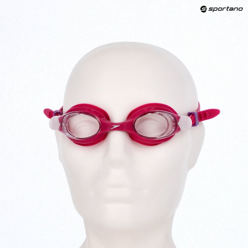 Kinderschwimmbrille Speedo Skoogles blossom/electric pink/clear 3