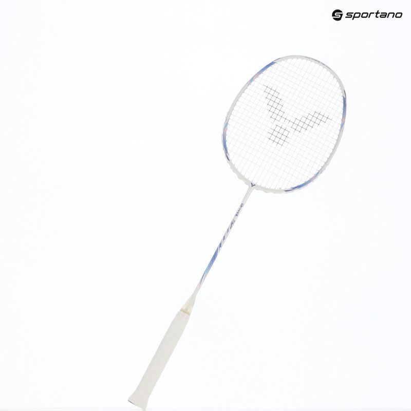 Badminton-Schläger VICTOR DriveX 7SP AJ white/purple 5