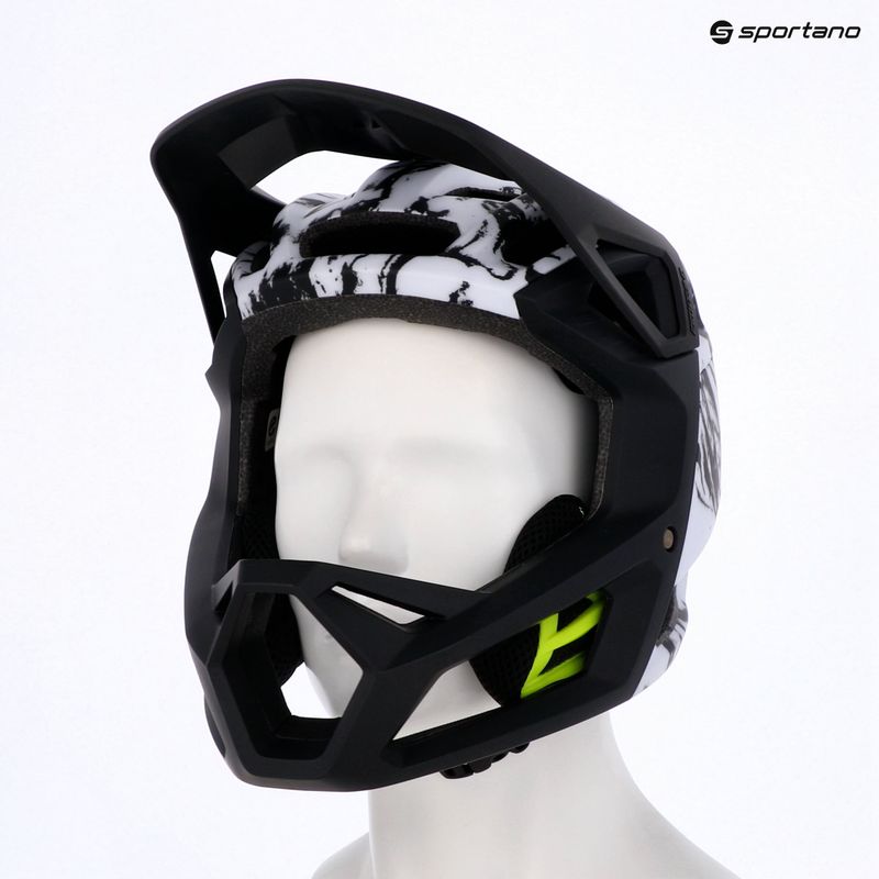 Fahrradhelm Fox Racing Proframe Thrive white 9