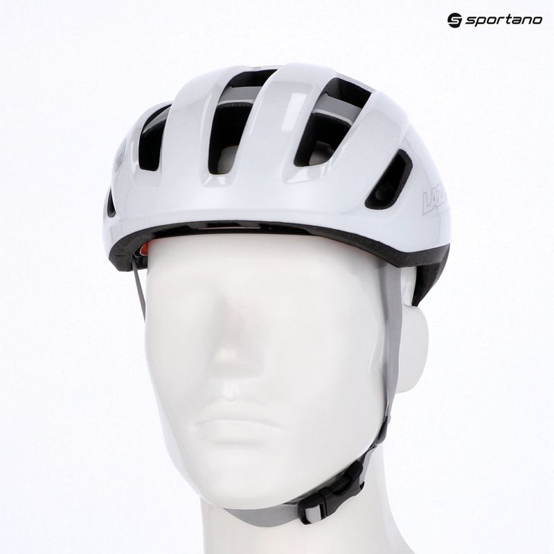 Fahrradhelm Lazer Sphere KinetiCore white/silver 8