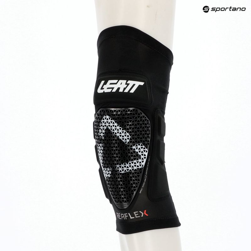 Fahrrad-Knieschoner für Knie Leatt ReaFlex Pro black 5