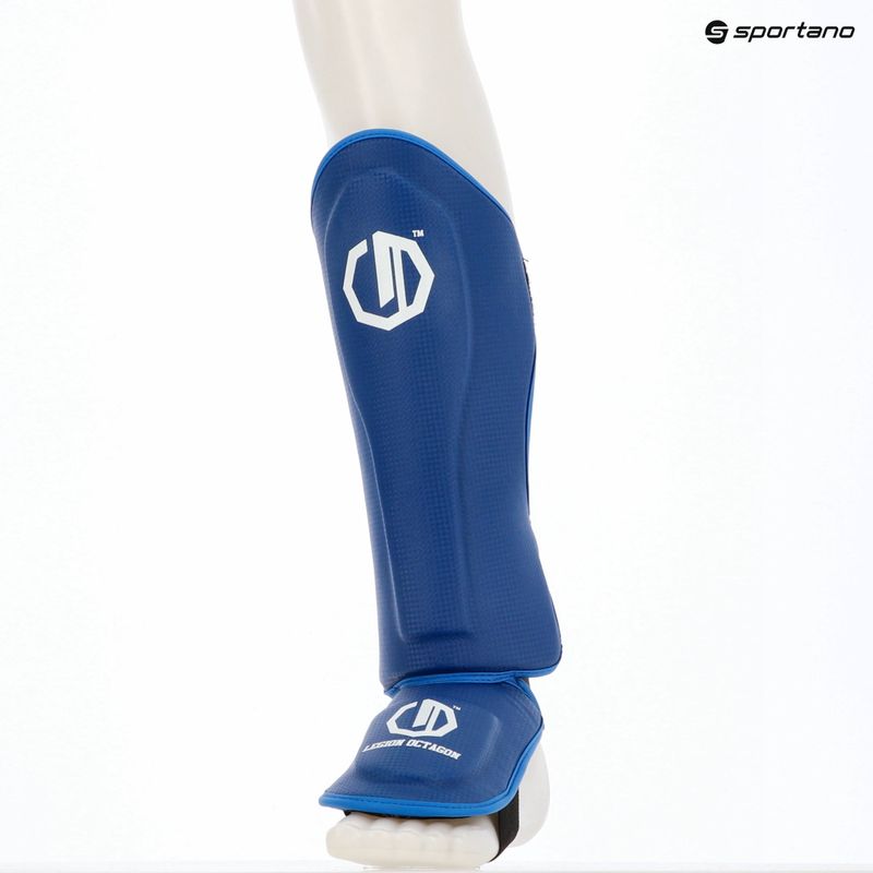 Schienbein- und Fußschutz Octagon Legion Kevlar blue 12