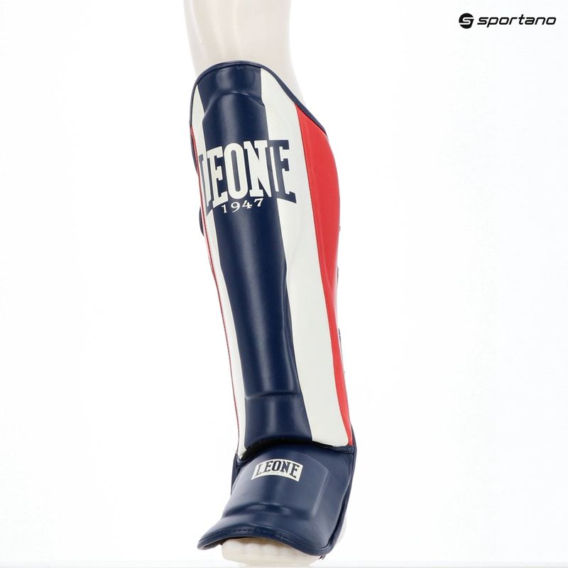 Schienbeinschoner mit Spannschutz LEONE 1947 Color Block blue 8