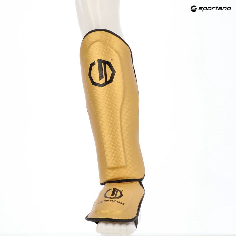 Schienbein- und Fußschützer Octagon Legion Kevlar gold 5