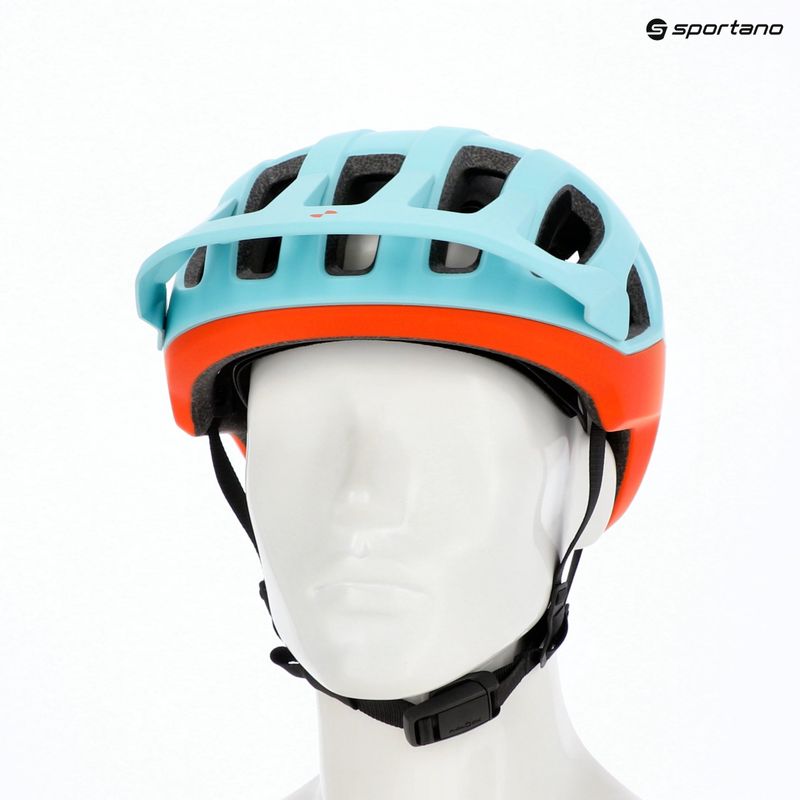 Fahrradhelm POC Cularis indicolite blue matt/carnelian orange matt 6