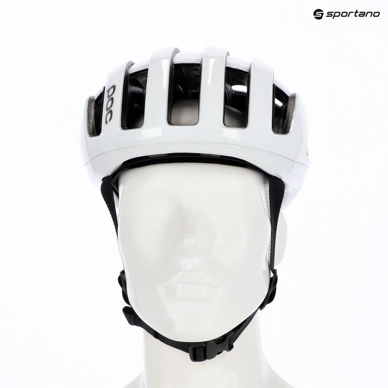 Fahrradhelm POC Cytal hydrogen white/uraniumb black matt with logo 6