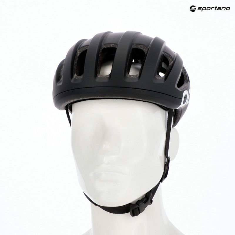 Fahrradhelm POC Amidal uranium black matt/hydrogen white 6