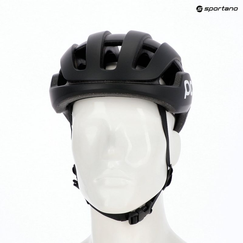Fahrradhelm POC Omne Air MIPS uranium black matt/hydrogen white w. logo 6