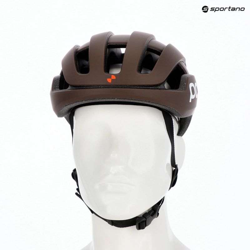 Fahrradhelm POC Omne Air MIPS bronzite brown matt/lazurite blue matt 10