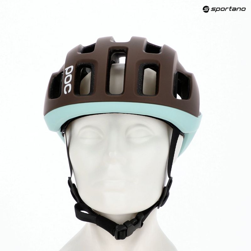 Fahrradhelm POC Ventral Air MIPS bronzite brown matt/lazurite blue matt 6