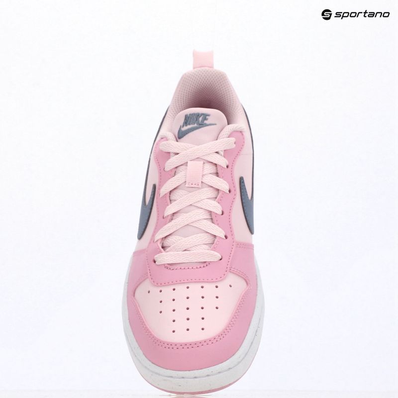 Schuhe Nike Court Borough Low Recraft pink foam/pink rise/white/ashen slate 16