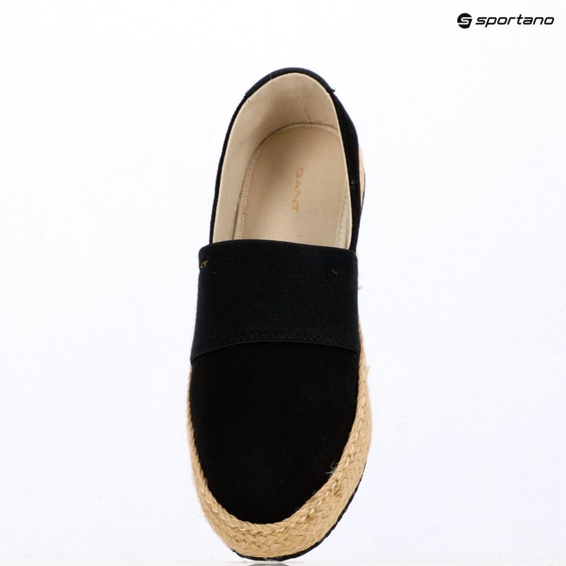 Damen-Espadrilles GANT Raffiaville black 16