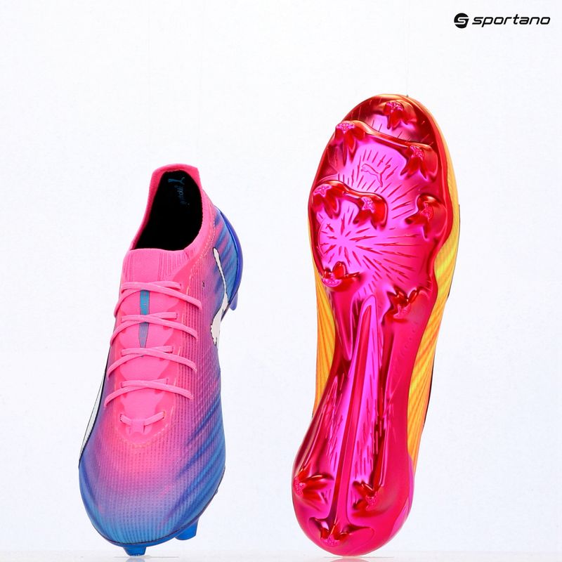Fußballschuhe PUMA Ultra 6 Ultimate FG poison pink/puma white/sun stream/bright aqua/puma black 18
