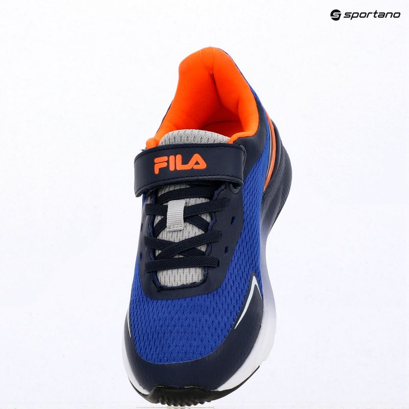 Kinder Sneaker FILA Crusher V surf the web/scarlet ibis 16