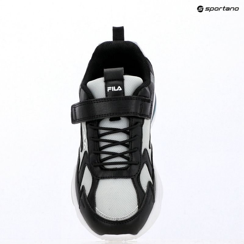 Kinderschuhe FILA Madrun Velcro black/posy green 16