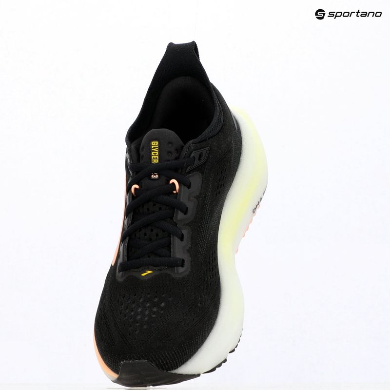 Laufschuhe für Damen Brooks Glycerin 23 black/peach/nightlife 14