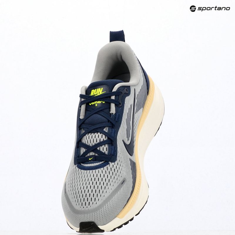 Herren-Laufschuhe Nike Vomero 18 wolf grey/pewter/sail/midnight navy 15