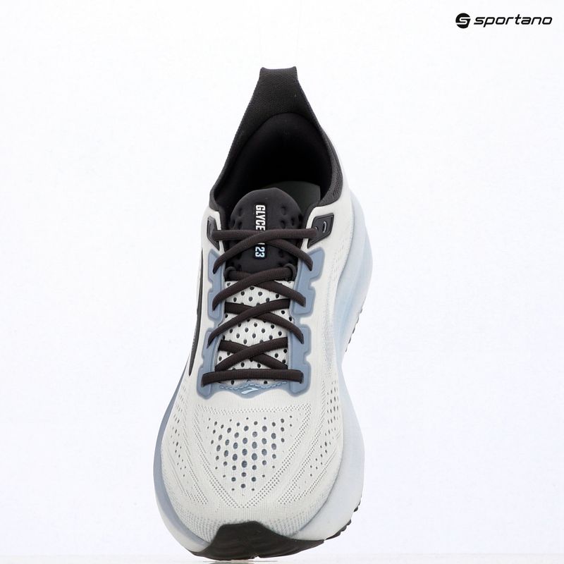 Herren-Laufschuhe Brooks Glycerin 23 white/rain/baltic sea 15