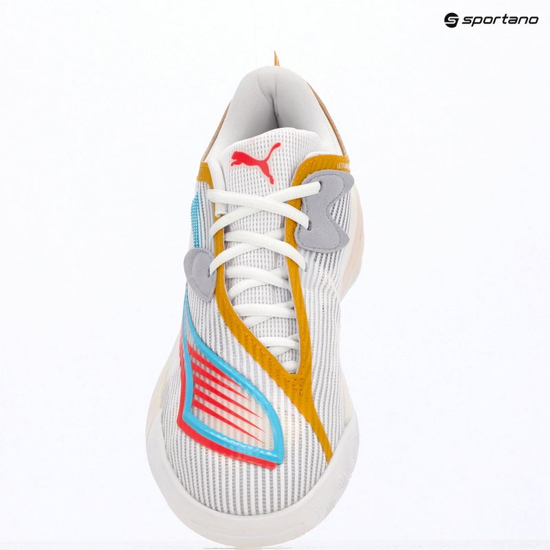 Basketballschuhe PUMA All-Pro NITRO 2 puma white/sunblaze 16