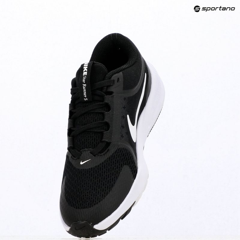 Nike Star Runner 5 Schuhe racer schwarz/weiß/weiß 9