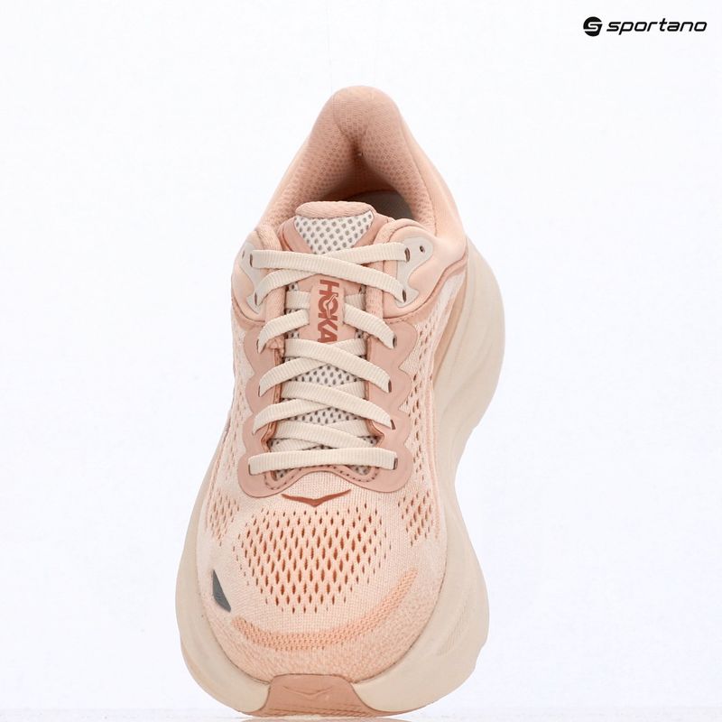 Laufschuhe für Damen Hoka Bondi 9 rose latte/rose cream 18