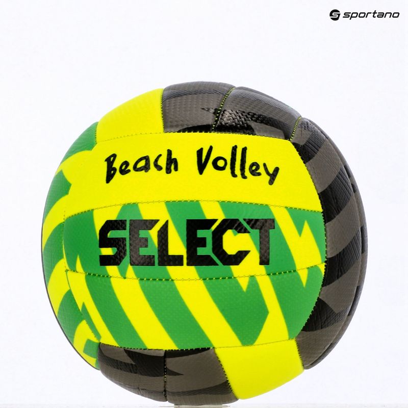 SELECT Beach-Volleyball v24 gelb/schwarz Größe 5 5