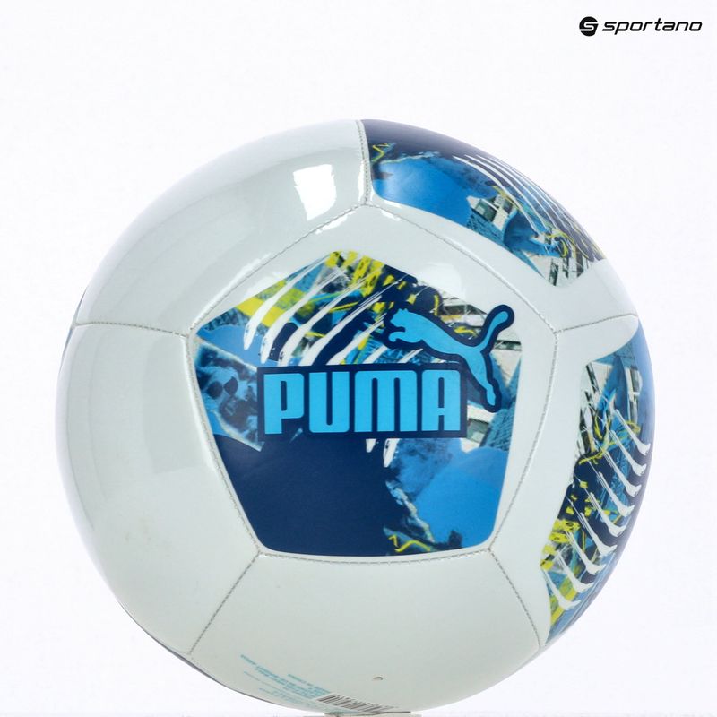PUMA MCFC ftblNRGY blazing blue/bright aqua Größe 5 Fußball 4