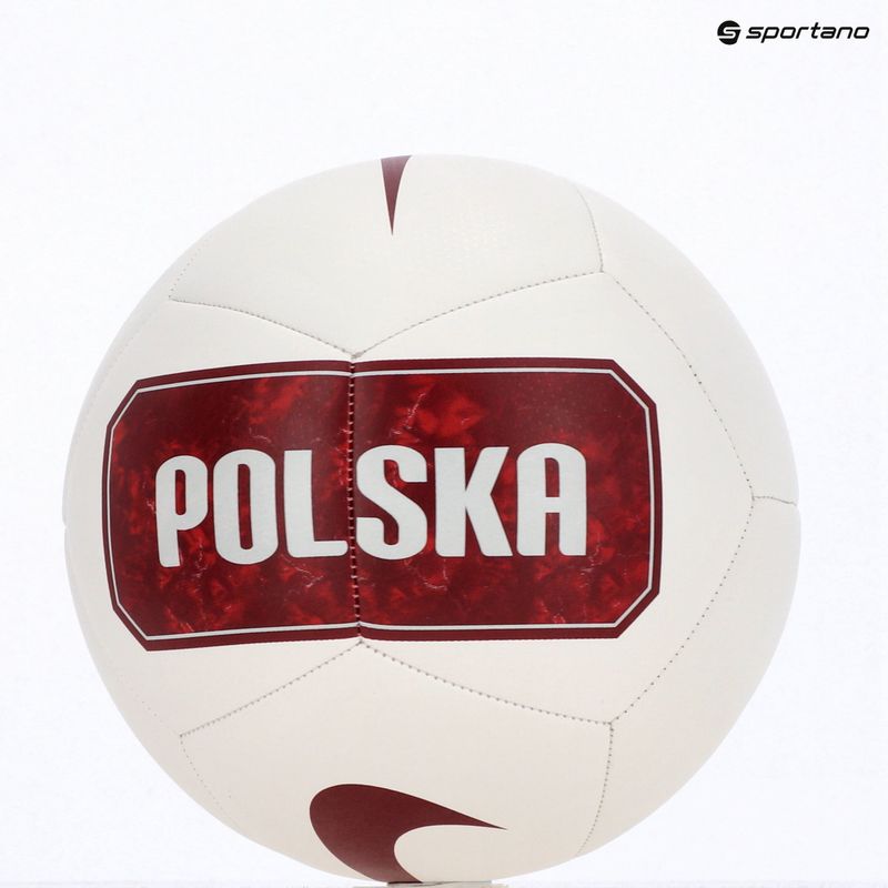 Fußball Nike Pitch Poland white size 5 5