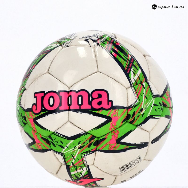 Fußball Joma Dali III green fluor/pink/navy Größe 5 4