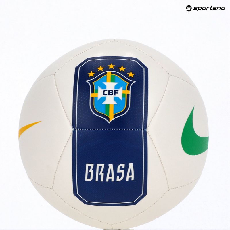 Fußball Nike Pitch Brazil white size 5 5