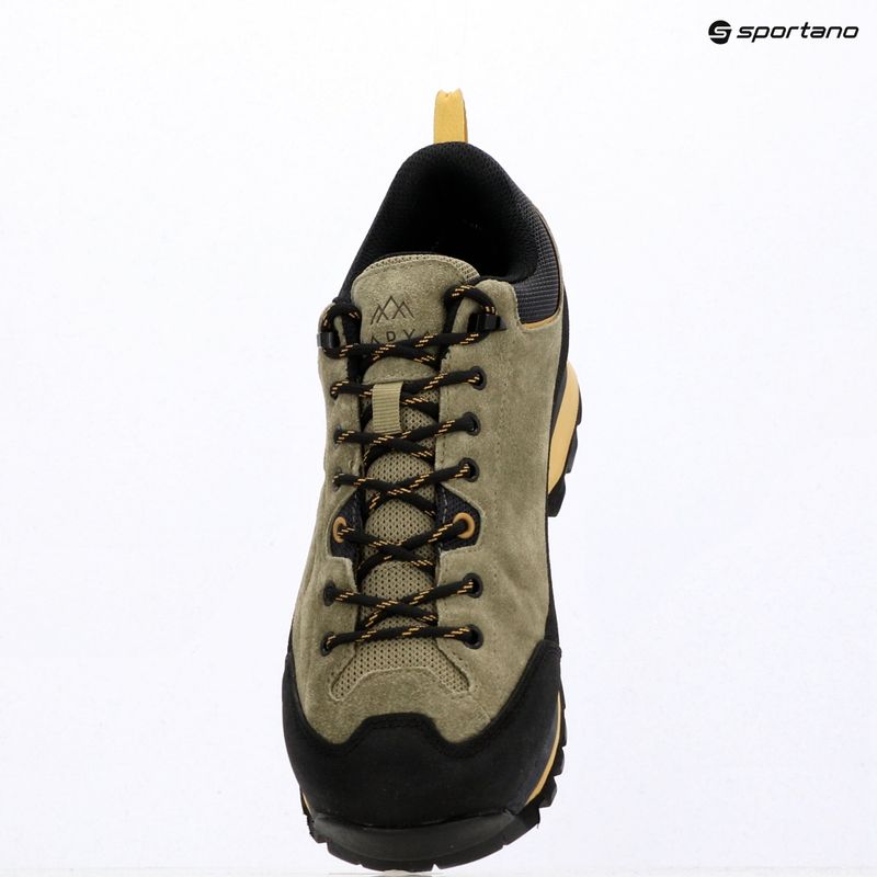 Herren-Trekkingschuhe KADVA NEVRA WP niedrige Leder grün 15