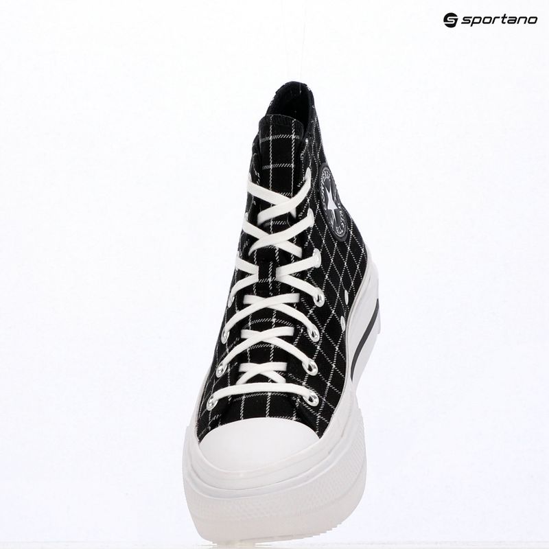 Damen-Turnschuhe Converse Chuck Taylor All Star Lift Double Stack Hi black/white 9