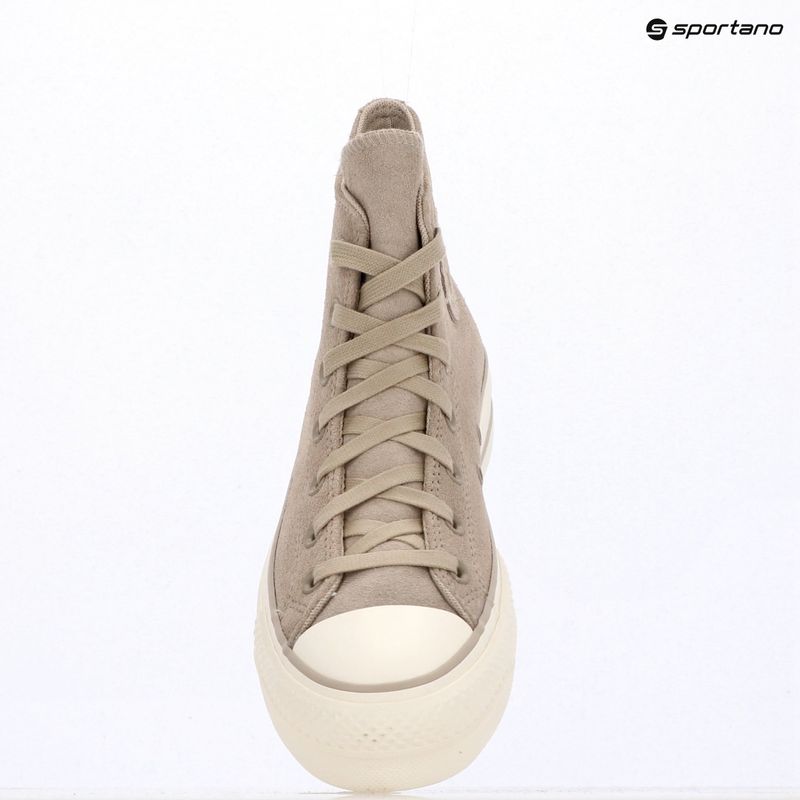 Damen-Turnschuhe Converse Chuck Taylor All Star Lift Hi papyrus/papyrus/erget 9