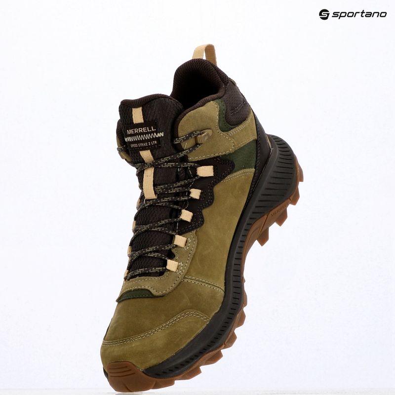Herren-Wanderschuhe Merrell Speed Strike 2 Leather Mid Khaki 9