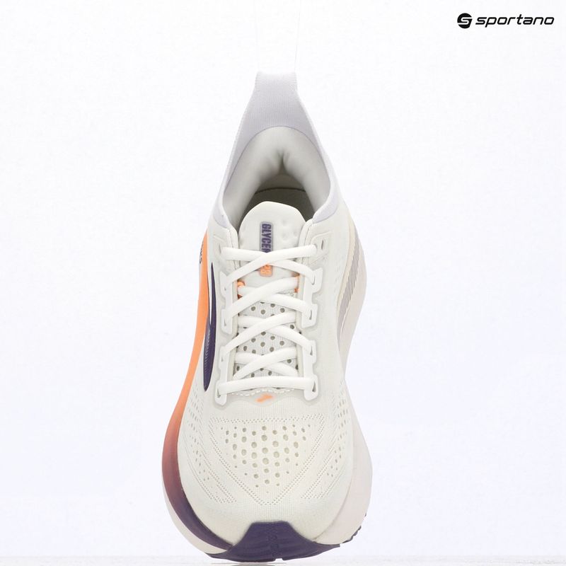 Laufschuhe für Damen Brooks Glycerin GTS 23 white/mulled grape/clear 9