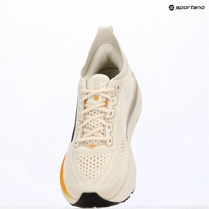 Herren-Laufschuhe Brooks Glycerin GTS 23 arctic wolf/angora/orange 9