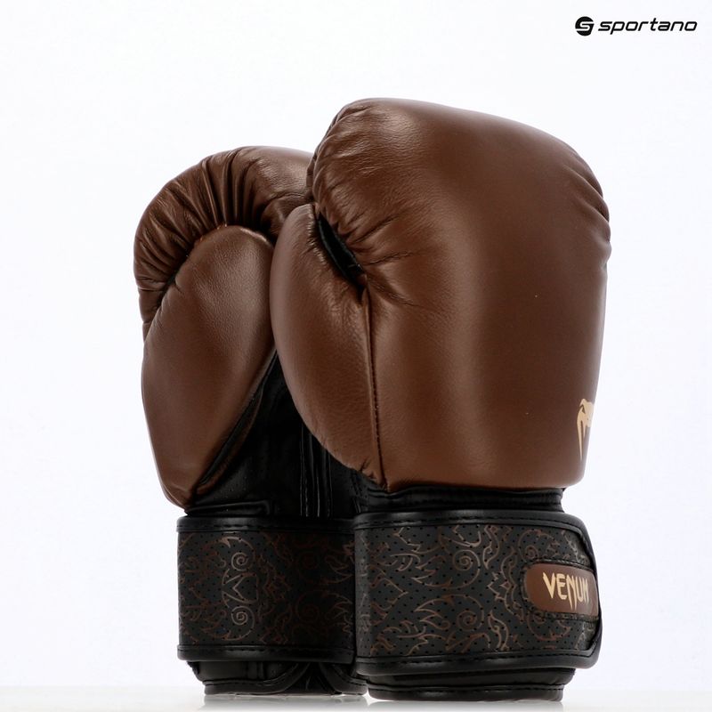 Venum Power 2.0 Boxhandschuhe in schokoladenbraun 8
