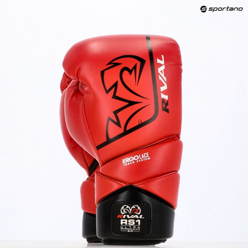 Boxhandschuhe Rival RS1 Ultra Sparring 2.0 red 7