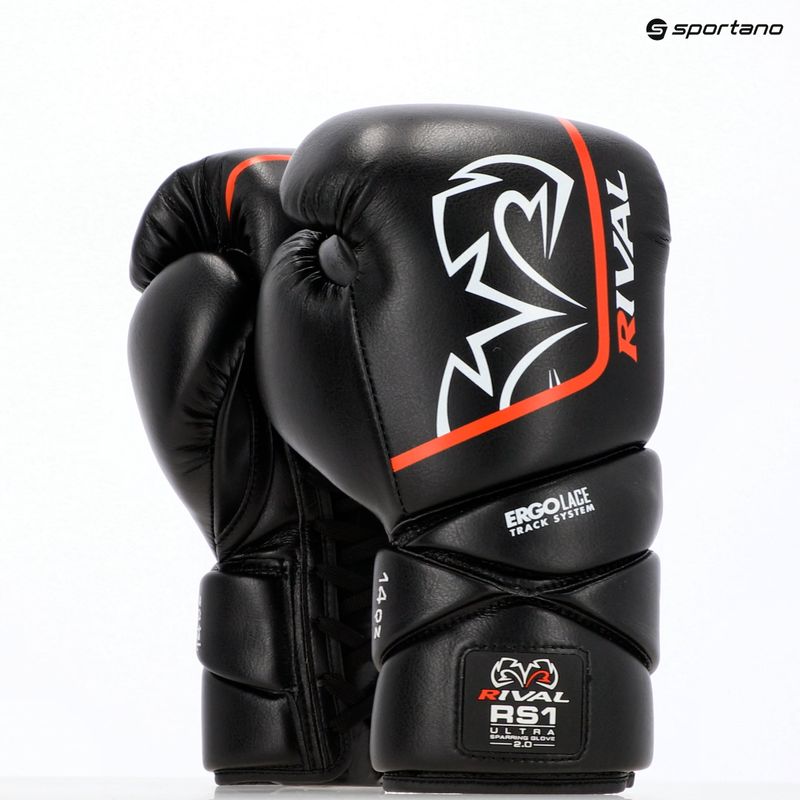 Boxhandschuhe Rival RS1 Ultra Sparring 2.0 black 14
