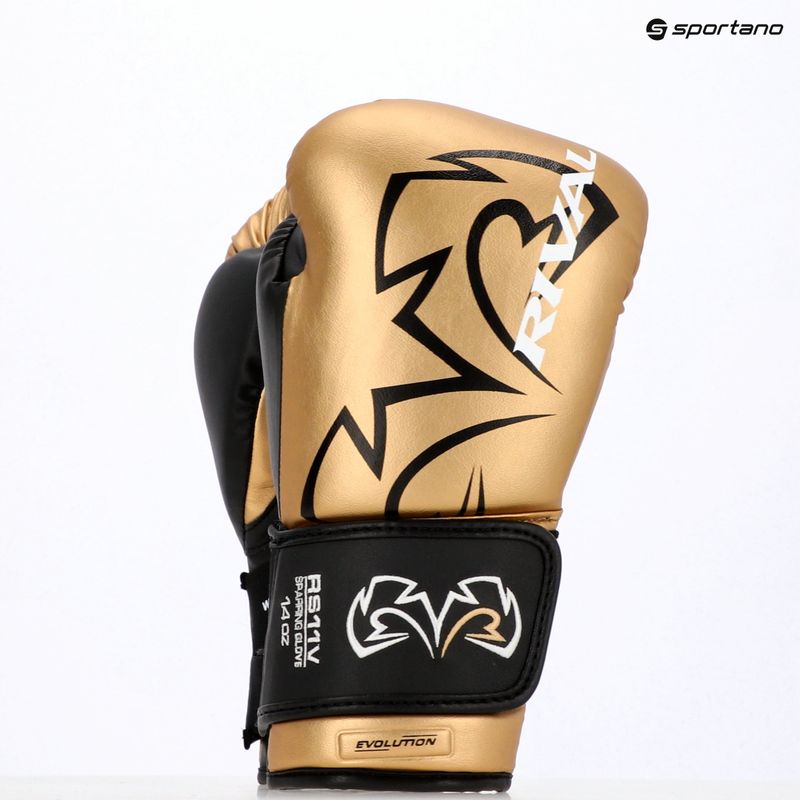 Boxhandschuhe Rival RS11V Evolution gold 14