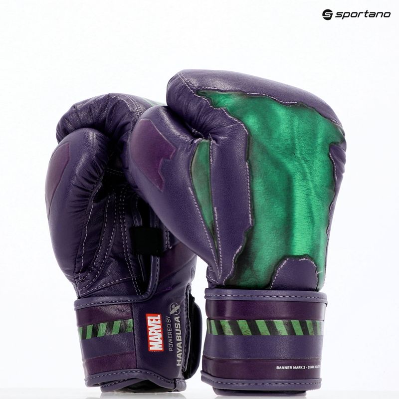 Hayabusa Boxhandschuhe Marvel's Hulk lila/grün 23