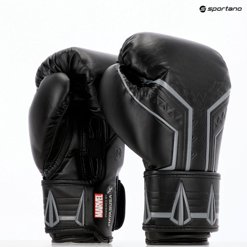 Hayabusa Black Panther Boxhandschuhe schwarz 19