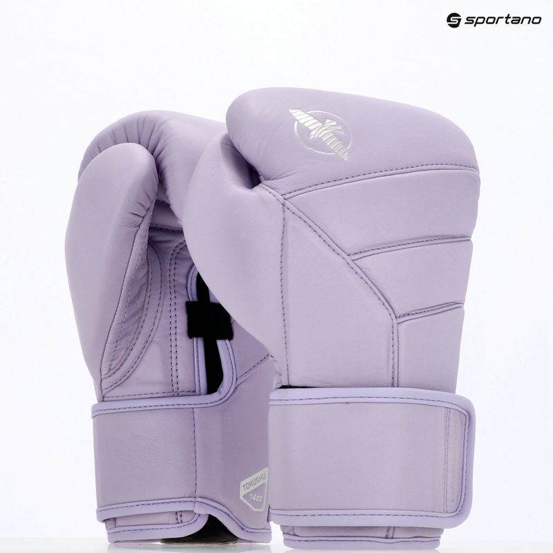 Hayabusa T3 Kanpeki wisteria lila Boxhandschuhe 15