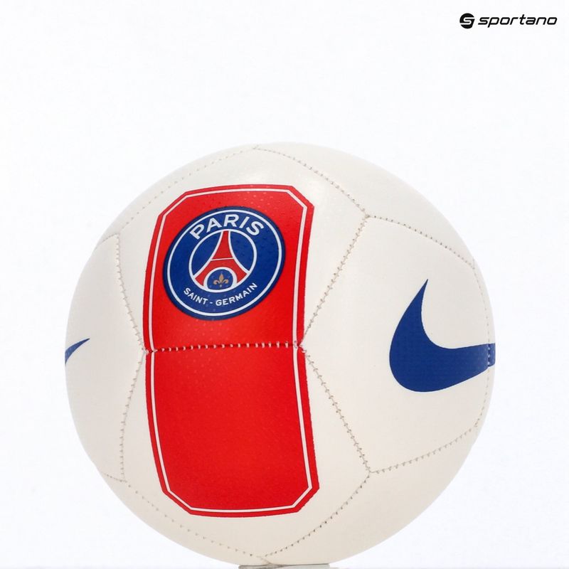 Ball für Mini-Fußball Nike Skills Paris-Saint Germain white/university red size 1 5