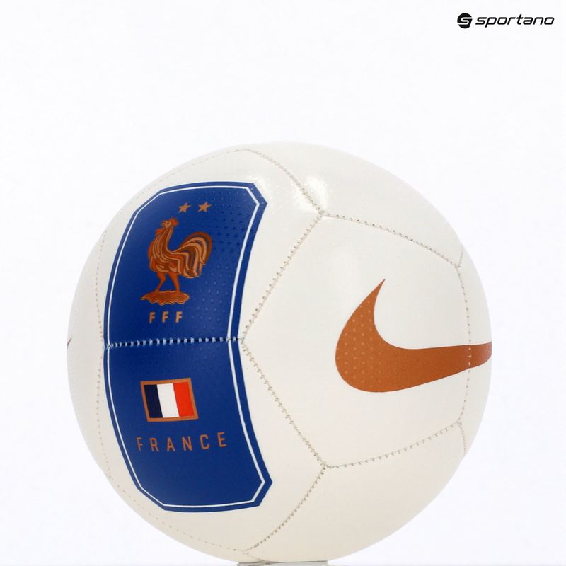 Ball für Mini-Fußball Nike Skills France white size 1 5