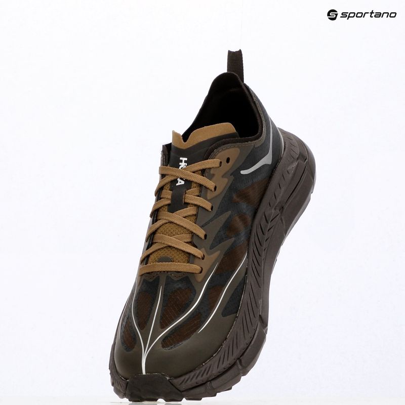 Schuhe Hoka Mafate Speed 4 Lite tree bark cast iron 9