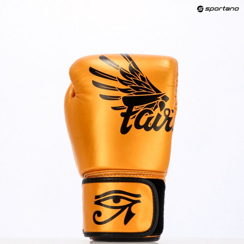 Boxhandschuhe Fairtex Universal "Tight-Fit" Design Falcon gold 6