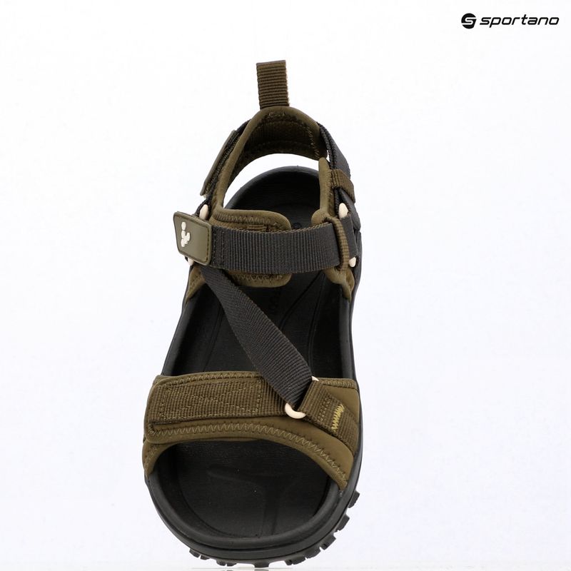 Damen-Barfußsandalen Vivobarefoot Tracker Ora dark olive 9